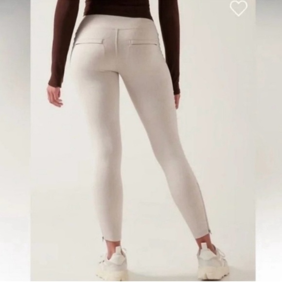 Athleta Delancey Moto Textured Tight - Picture 2 of 10